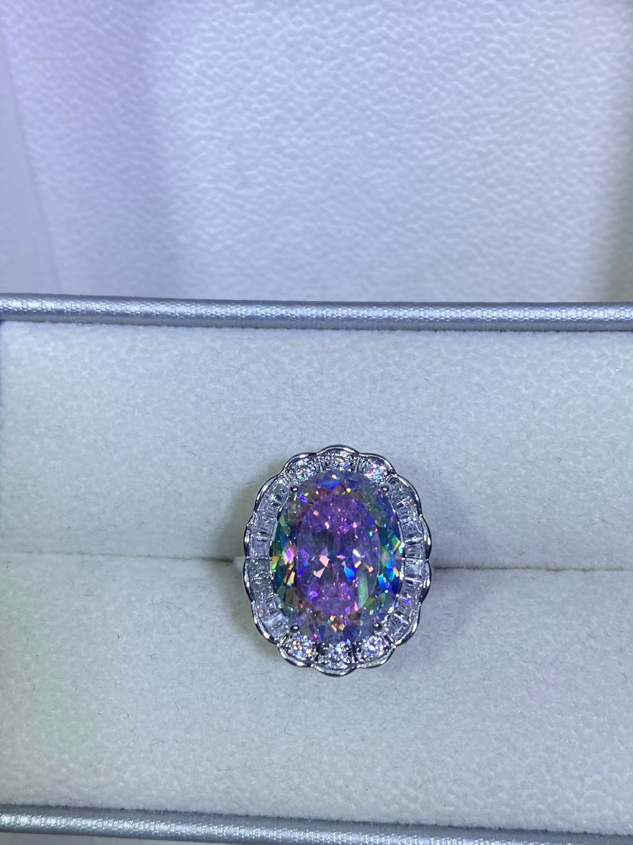 非金属珐琅戒指 【米米甄选 高端大气】彩色戒指W-2456