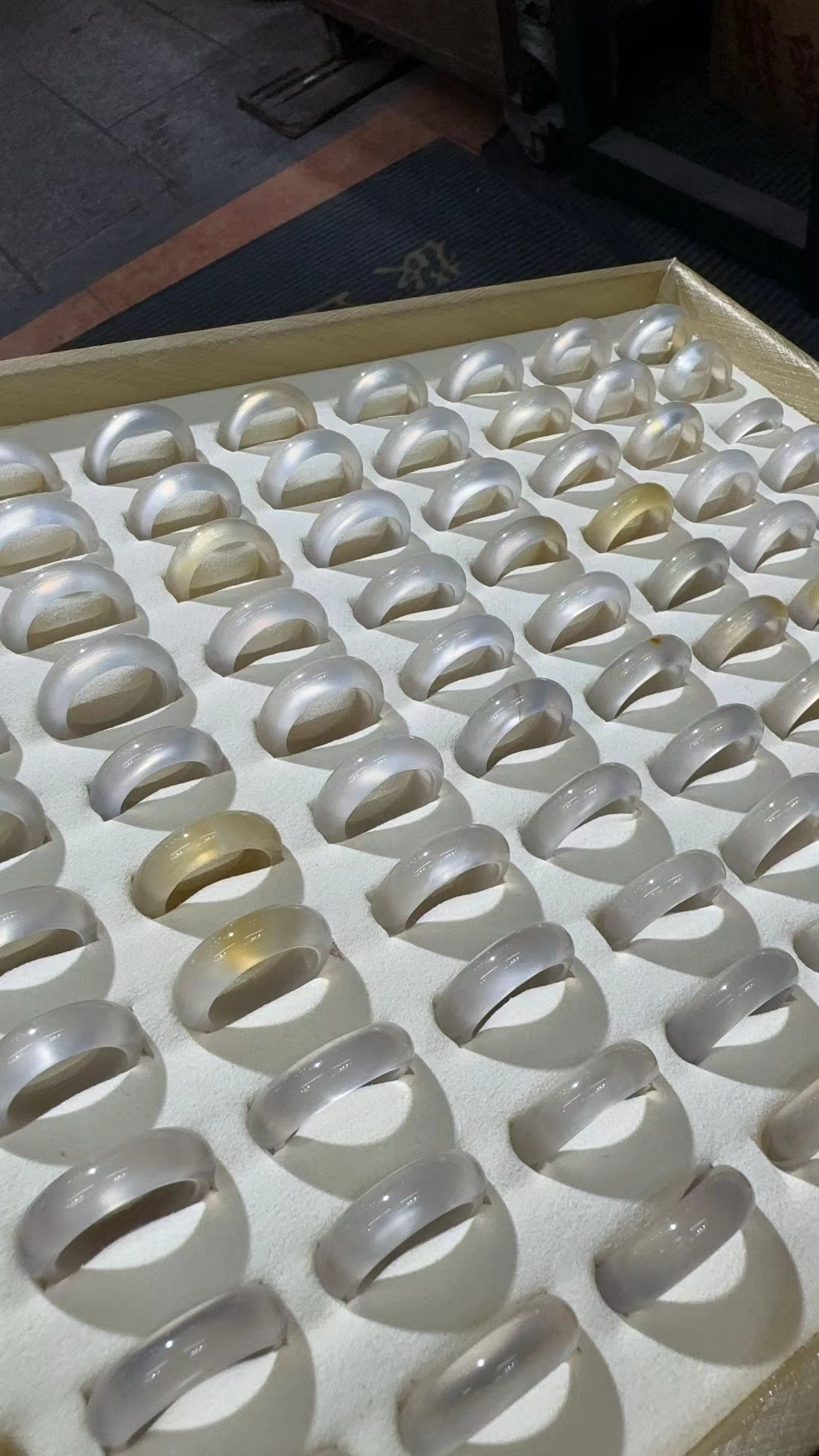 玛瑙戒圈尺寸测量对照图（勿拍）