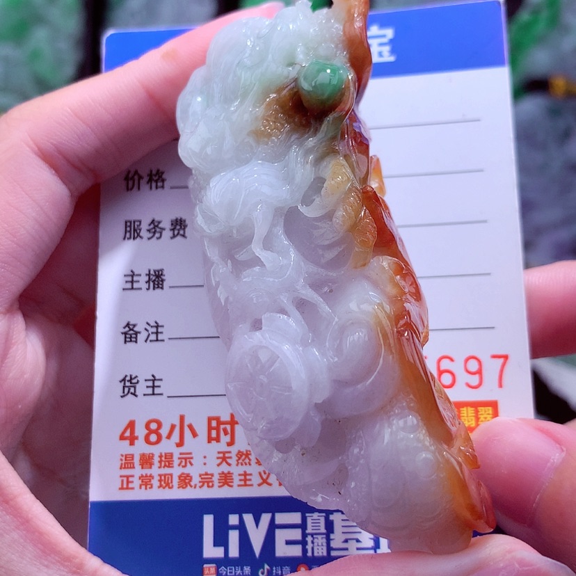 【闪购商品】翡翠颈饰未镶嵌挂件