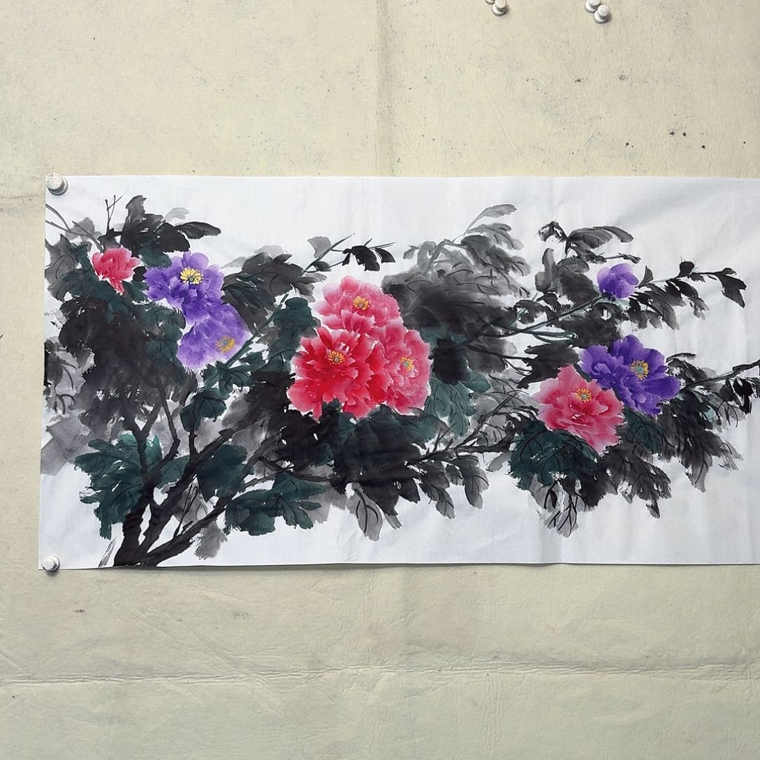 国画写生作品花鸟666