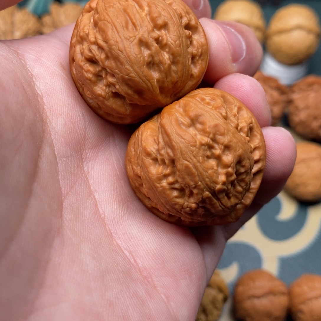 文玩核桃把件摆*人胖头陀