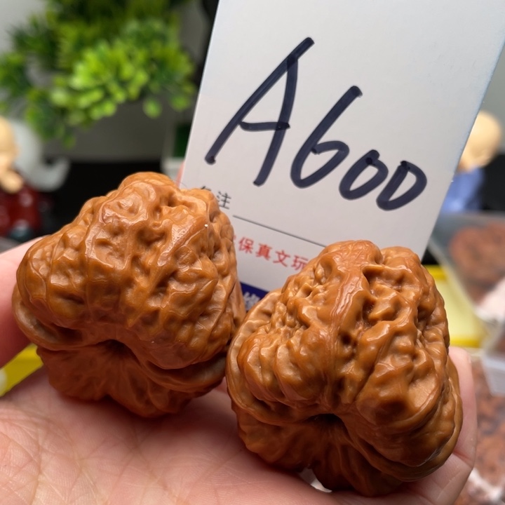 桃核把件文玩核桃蛤蟆头41