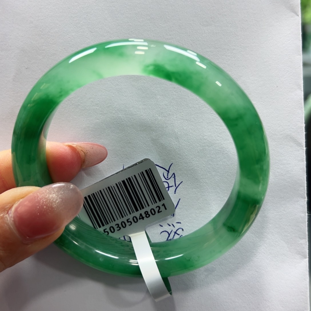 石英质玉手镯未镶嵌棉*糖