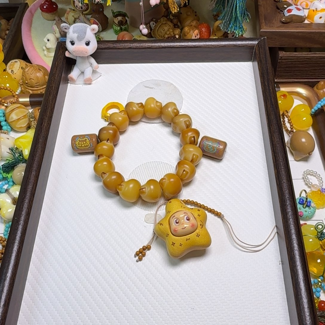 猴头核桃吊坠熊头➕配饰3