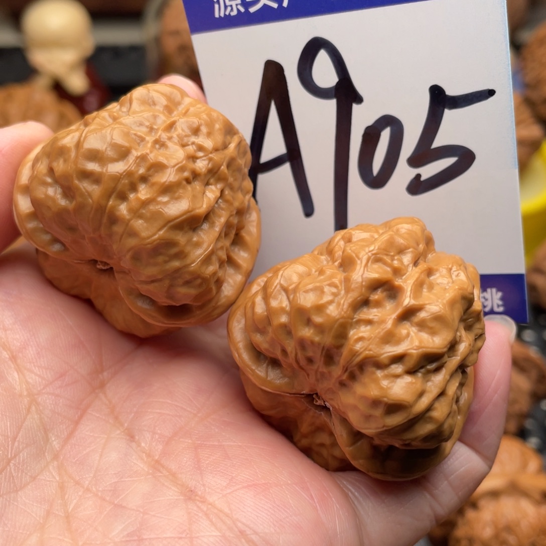 桃核把件蛤蟆头37