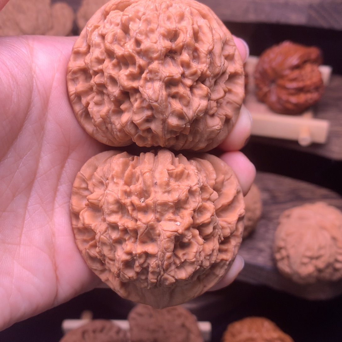 把件文玩核桃50官帽全品