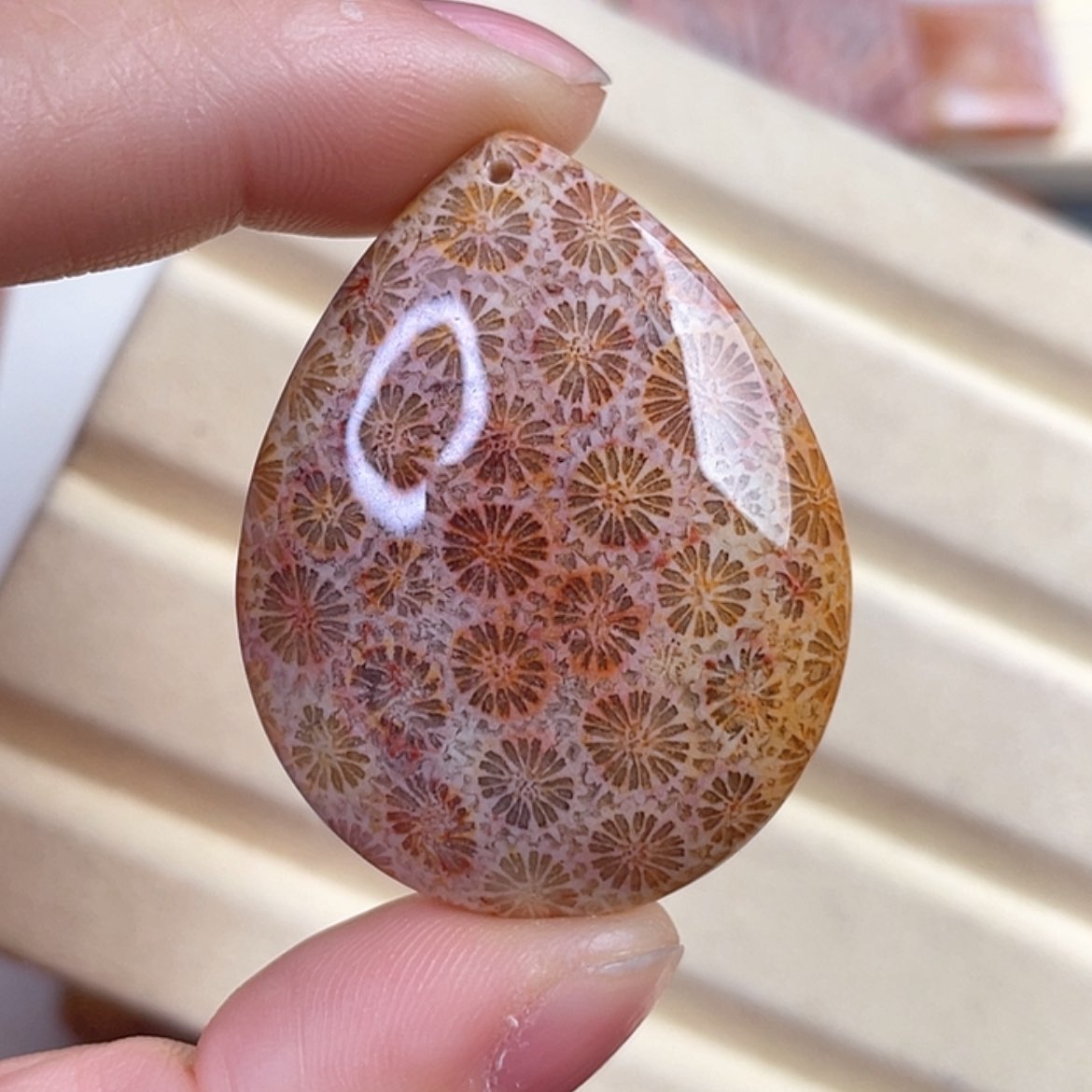 【闪购商品】硅化玉吊坠(赠链)未镶嵌