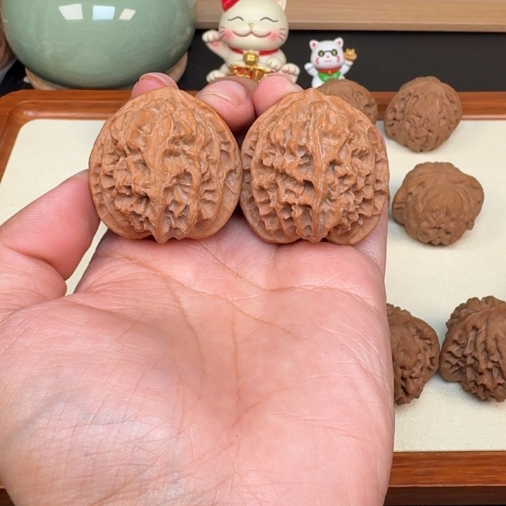 爱***子把件文玩核桃全品苹果37