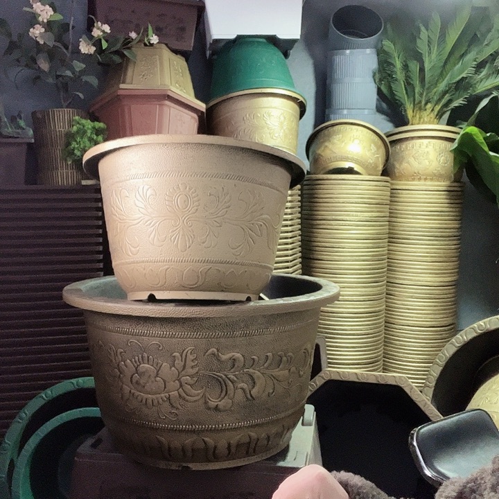 八角40两个紫砂色的