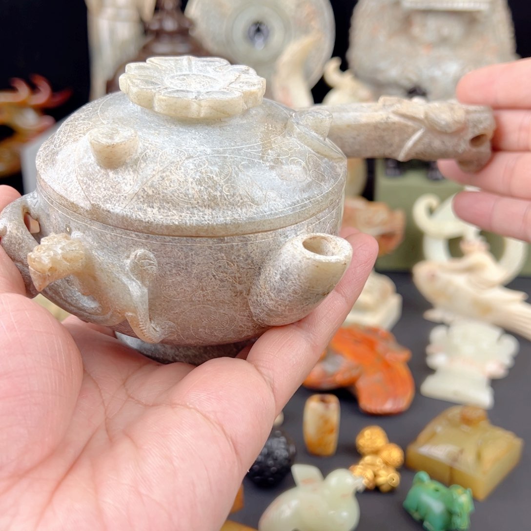 和田玉挂件未镶嵌用****7