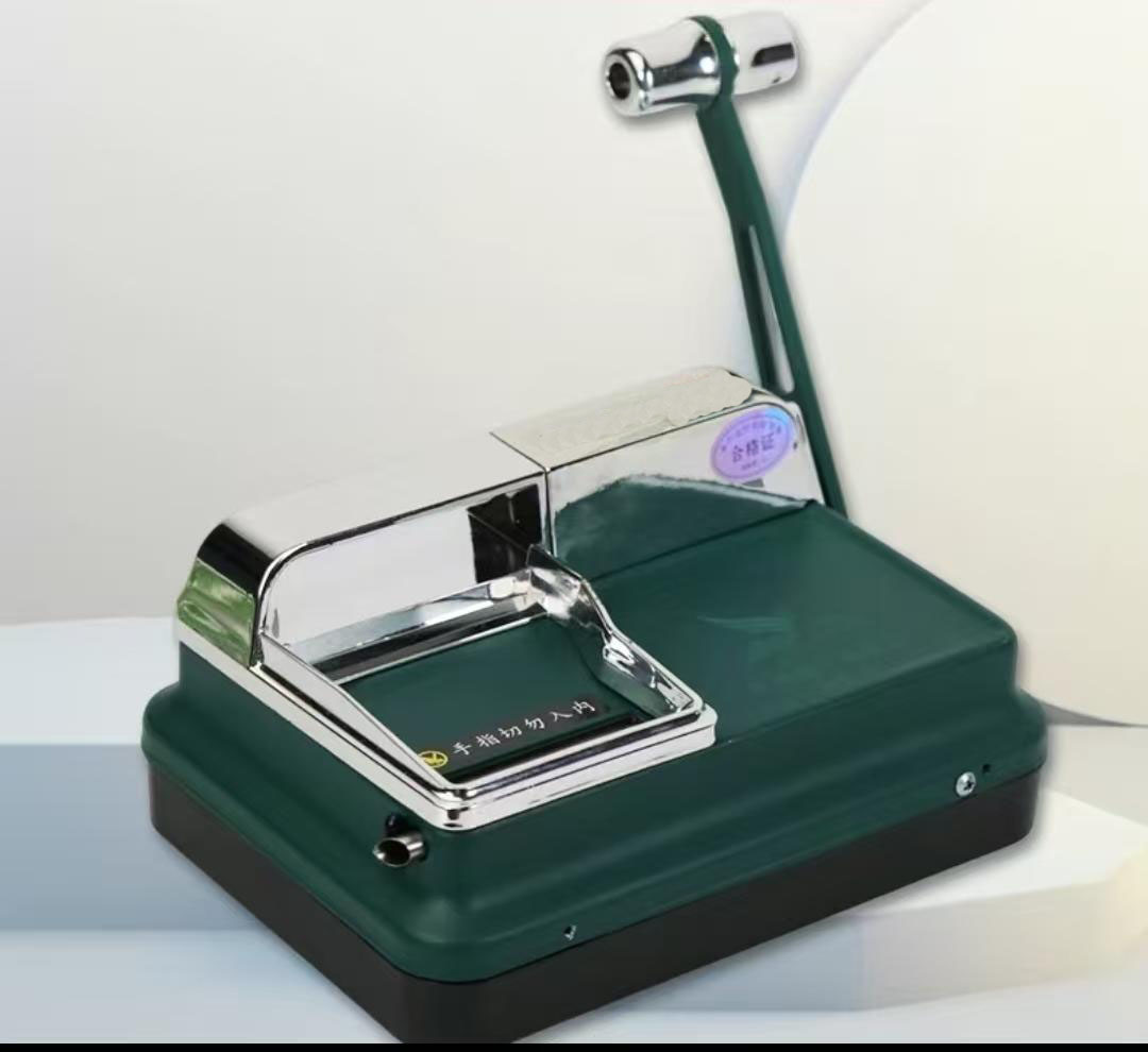 2025款精钢车铣工艺下压式绿色螳螂臂双齿轮省力家用省米填充器