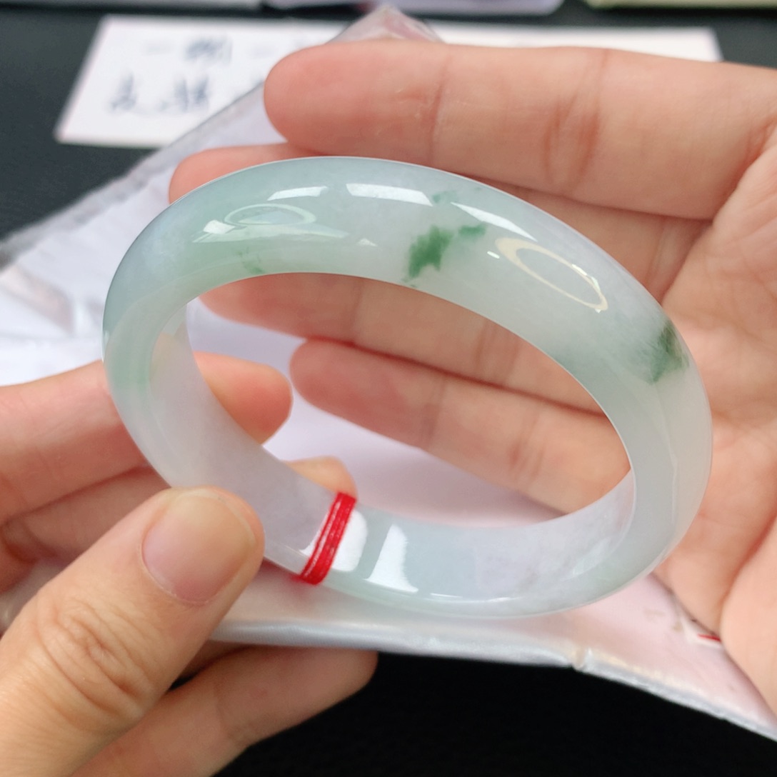 翡翠手镯未镶嵌缅甸54