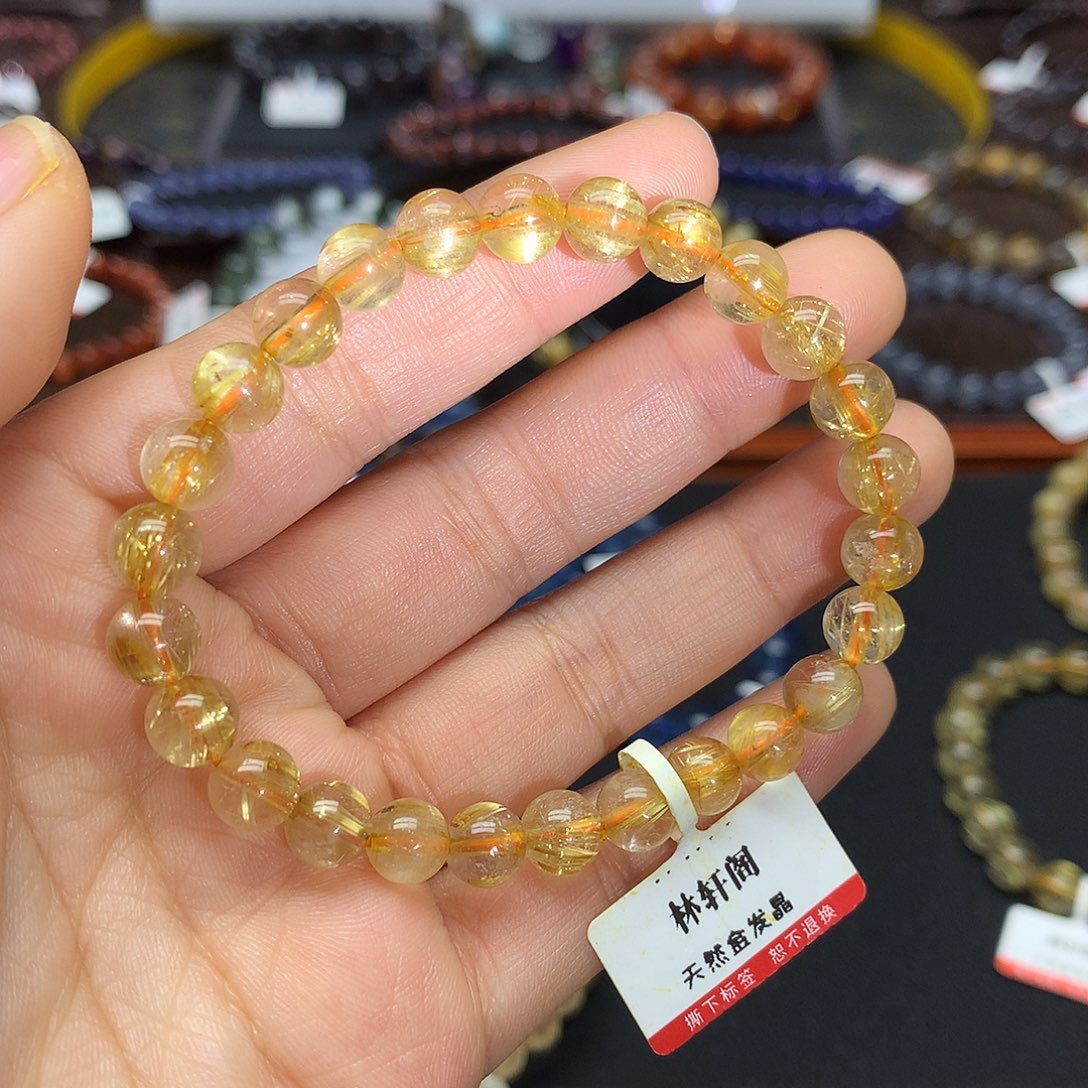 水晶手绳未镶嵌手链