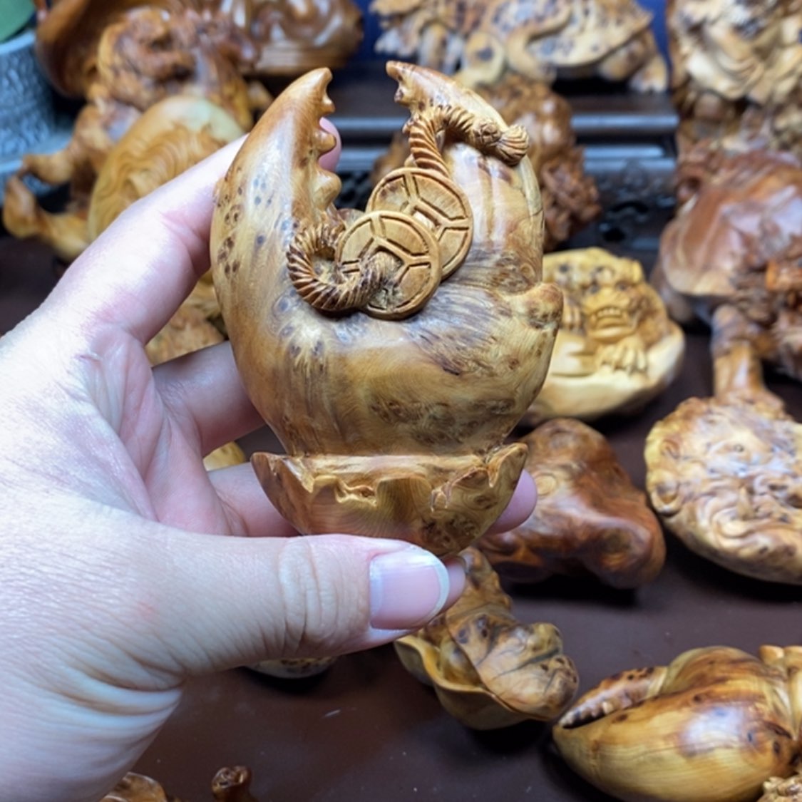 【闪购商品】柏木（崖柏）崖柏手把件手把件