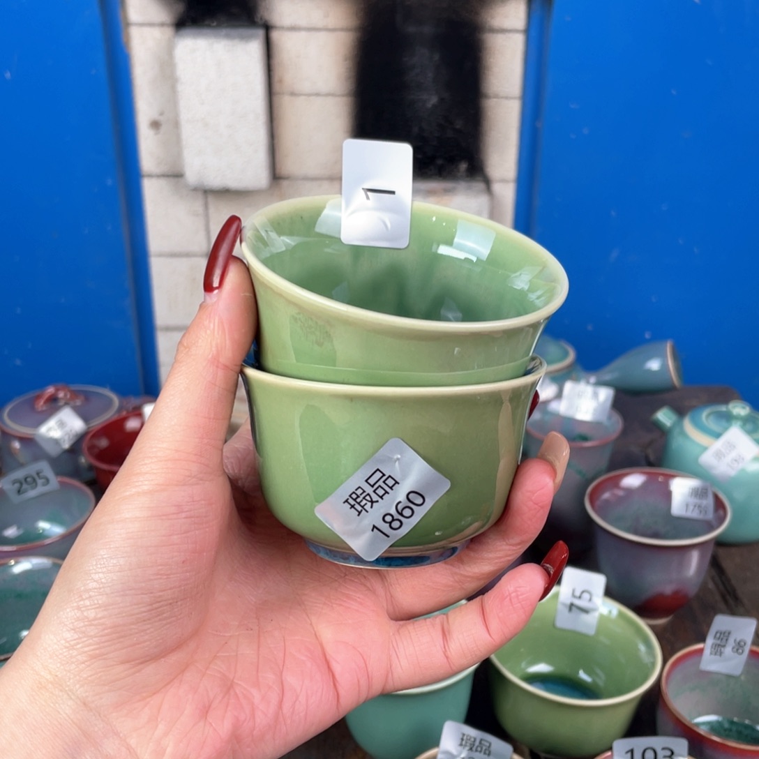 摆件钧瓷窑变精品摆件