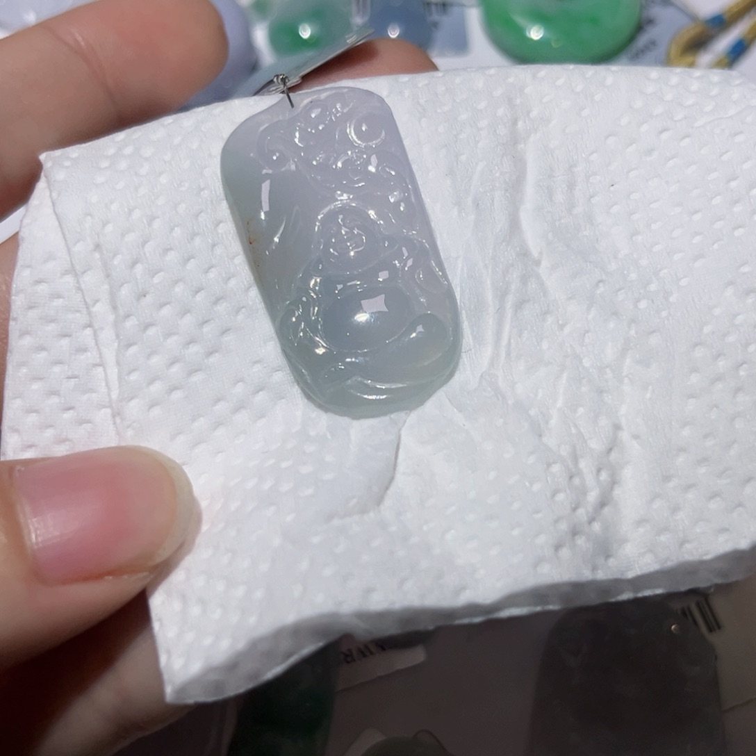 翡翠未镶嵌颈饰天然翡翠A货