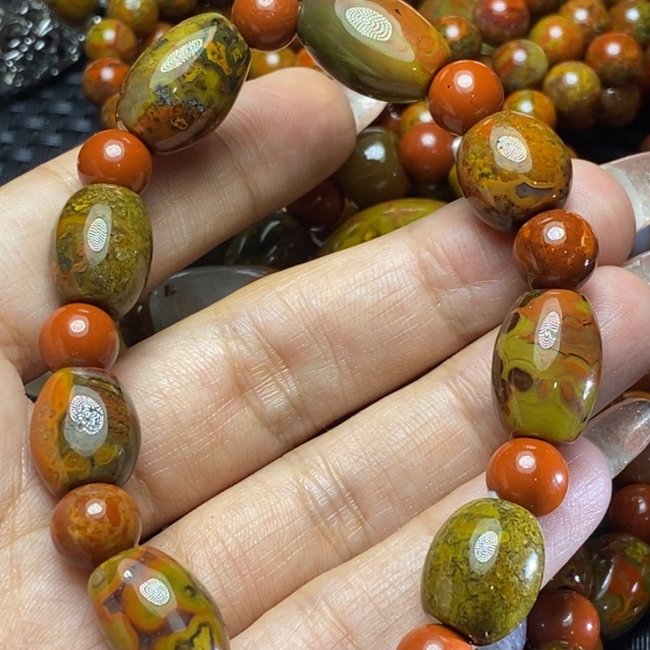 玛瑙/玉髓颈饰未镶嵌用****9