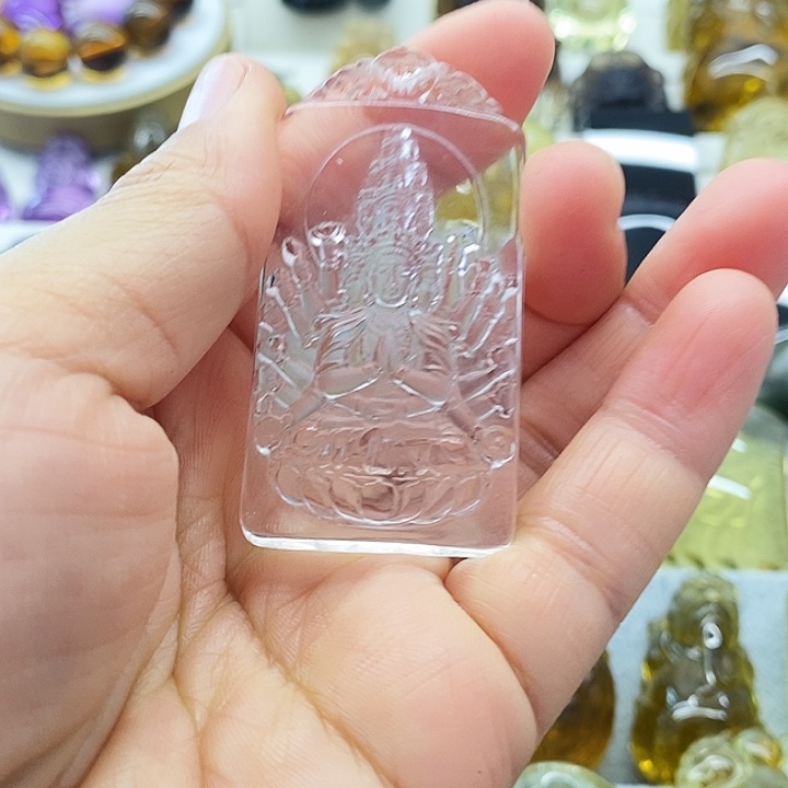 妖***水晶未镶嵌颈饰吊坠