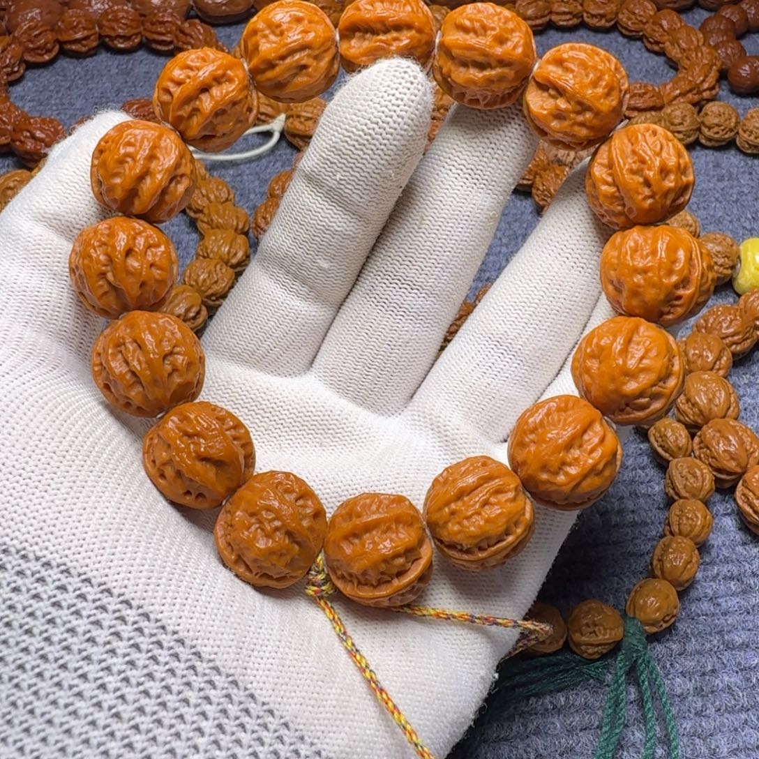 文玩核桃吊坠粗筋八棱