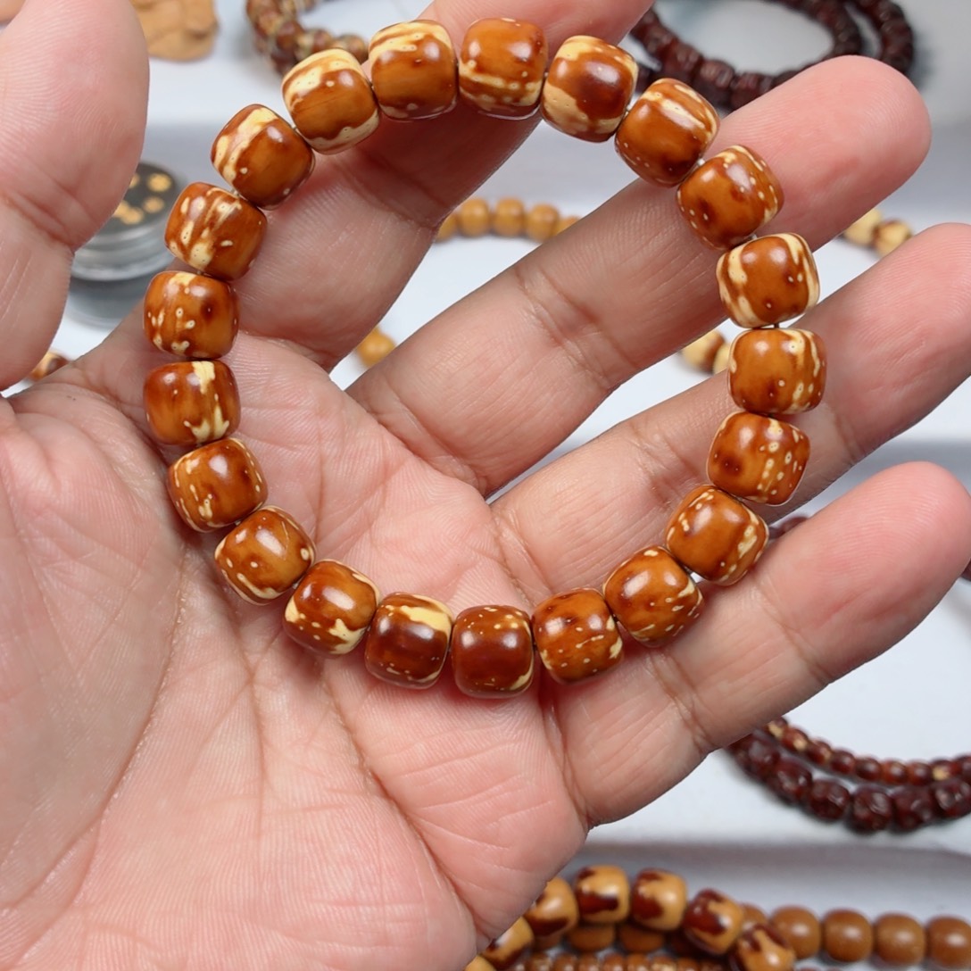 *****紫金鼠手串老型火焰