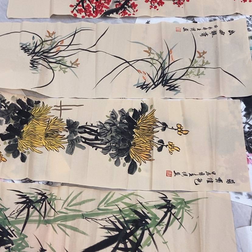 【闪购商品】钝****馆国画艺术作品欣赏