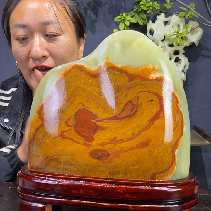 石材精品古青石摆件