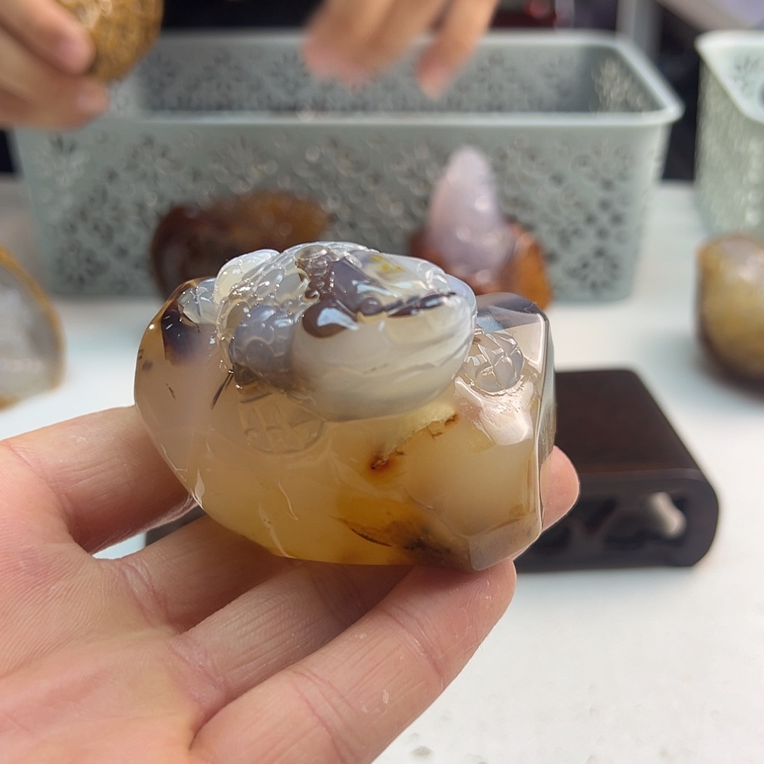 玛瑙/玉髓未镶嵌颈饰