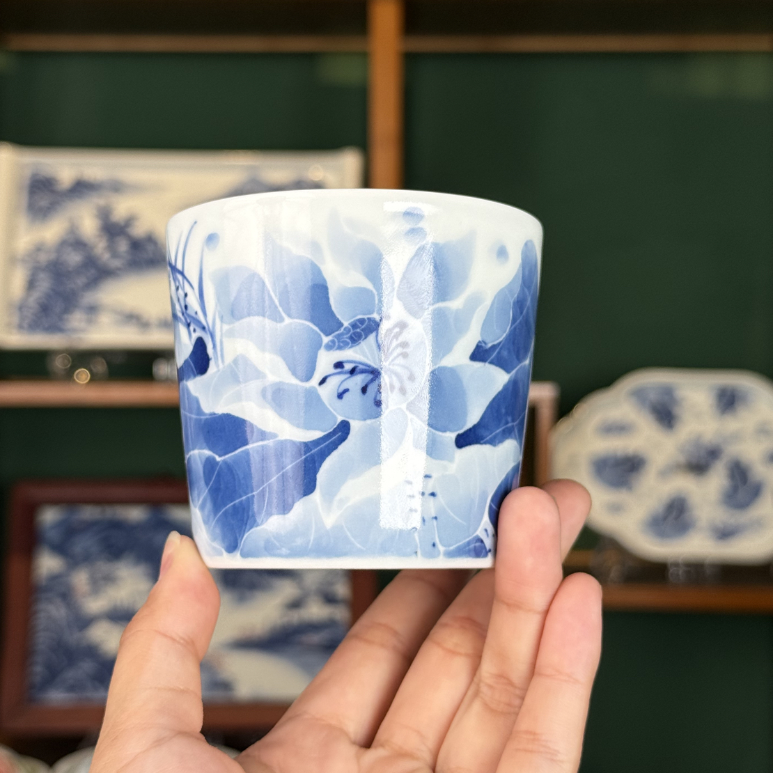 【沫染枫月】汾水荷花可乐杯（200cc)
