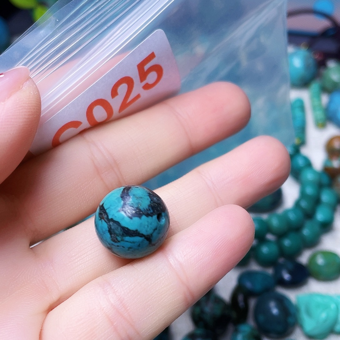 绿石头十堰原生态绿石头特色手工散珠