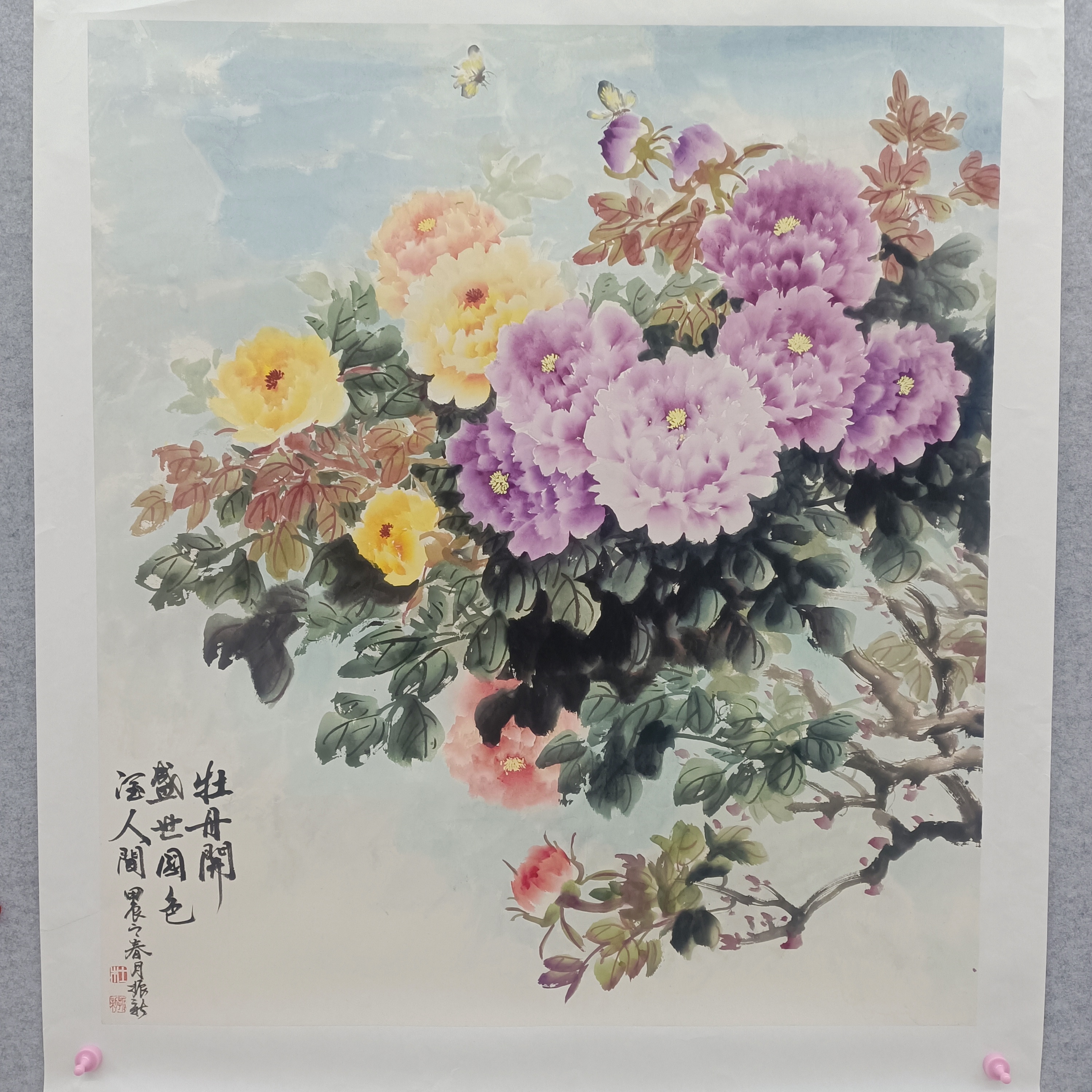 杜老师纯手绘花鸟国画写意125-107
