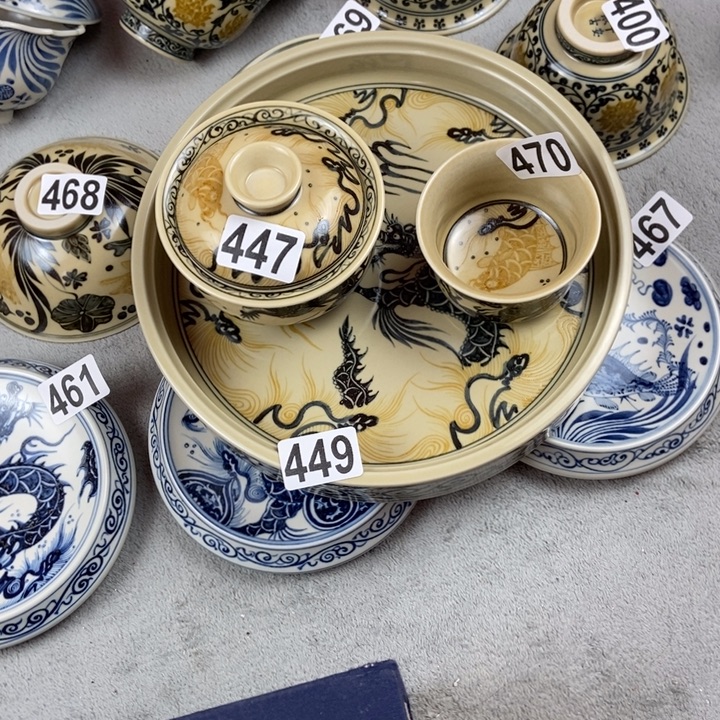 祉***見瓷片手工手绘手工制作