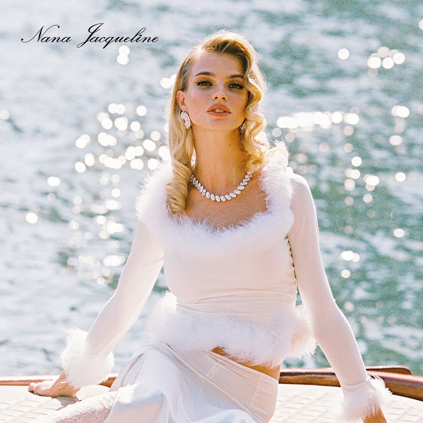 [多种穿法]NanaJacqueline毛毛针织上衣冬季新款雅气质长袖