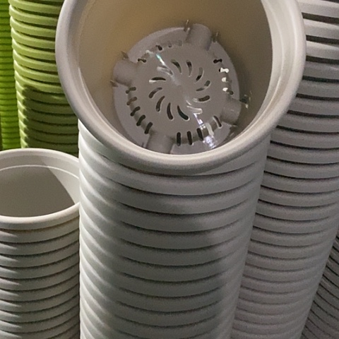 树脂四季2号灰白无托13个