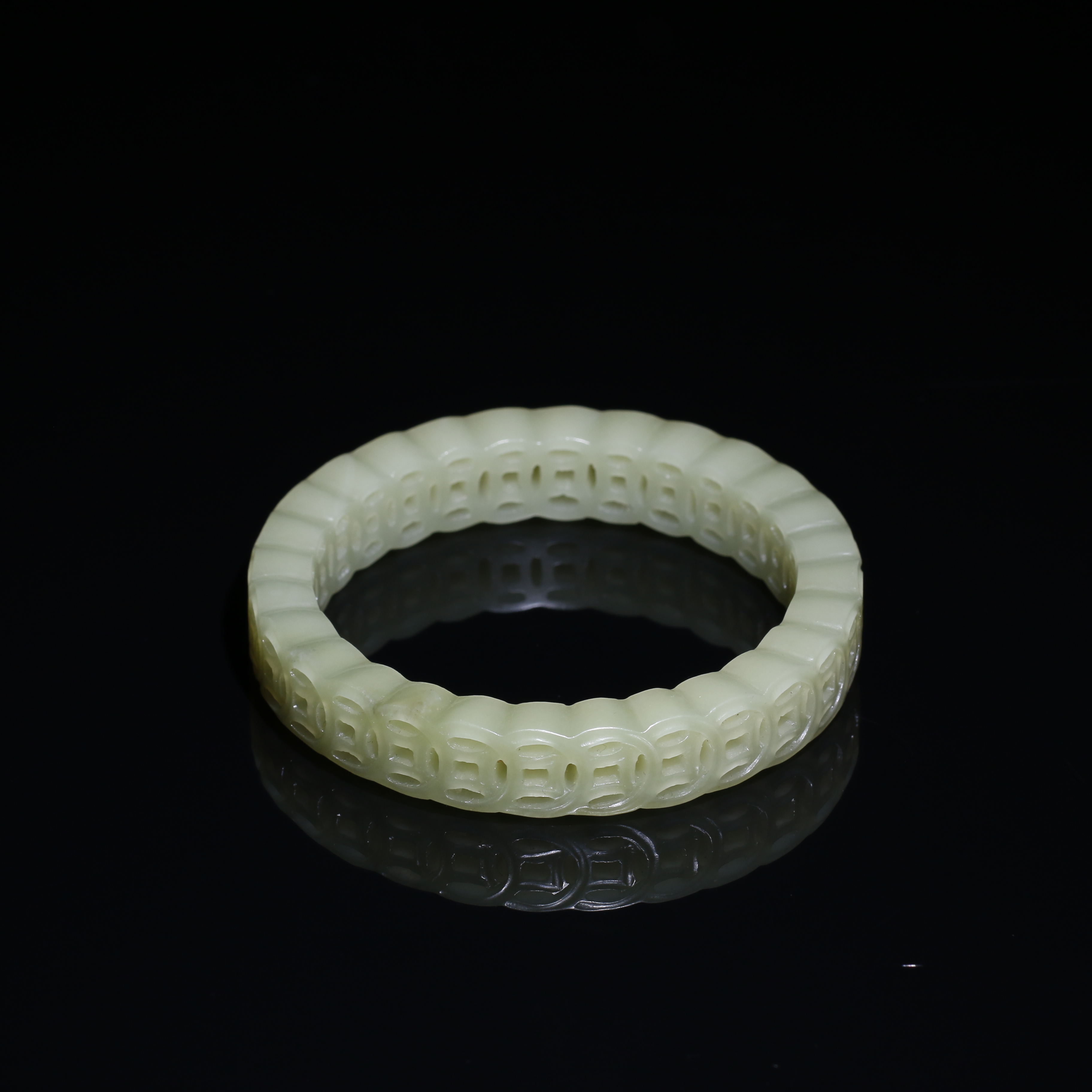 宫廷首饰/和田玉手镯/宫廷密宝禄/北京益州文物商店