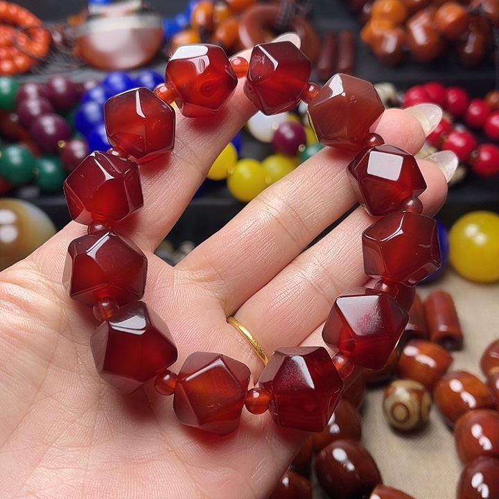 玛瑙/玉髓手链未镶嵌