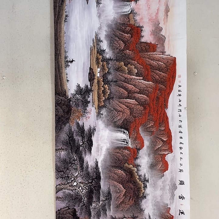 国画国画作品集的故事