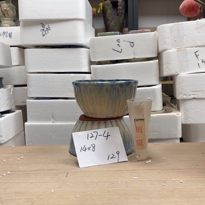 粗陶多肉花盆微瑕4