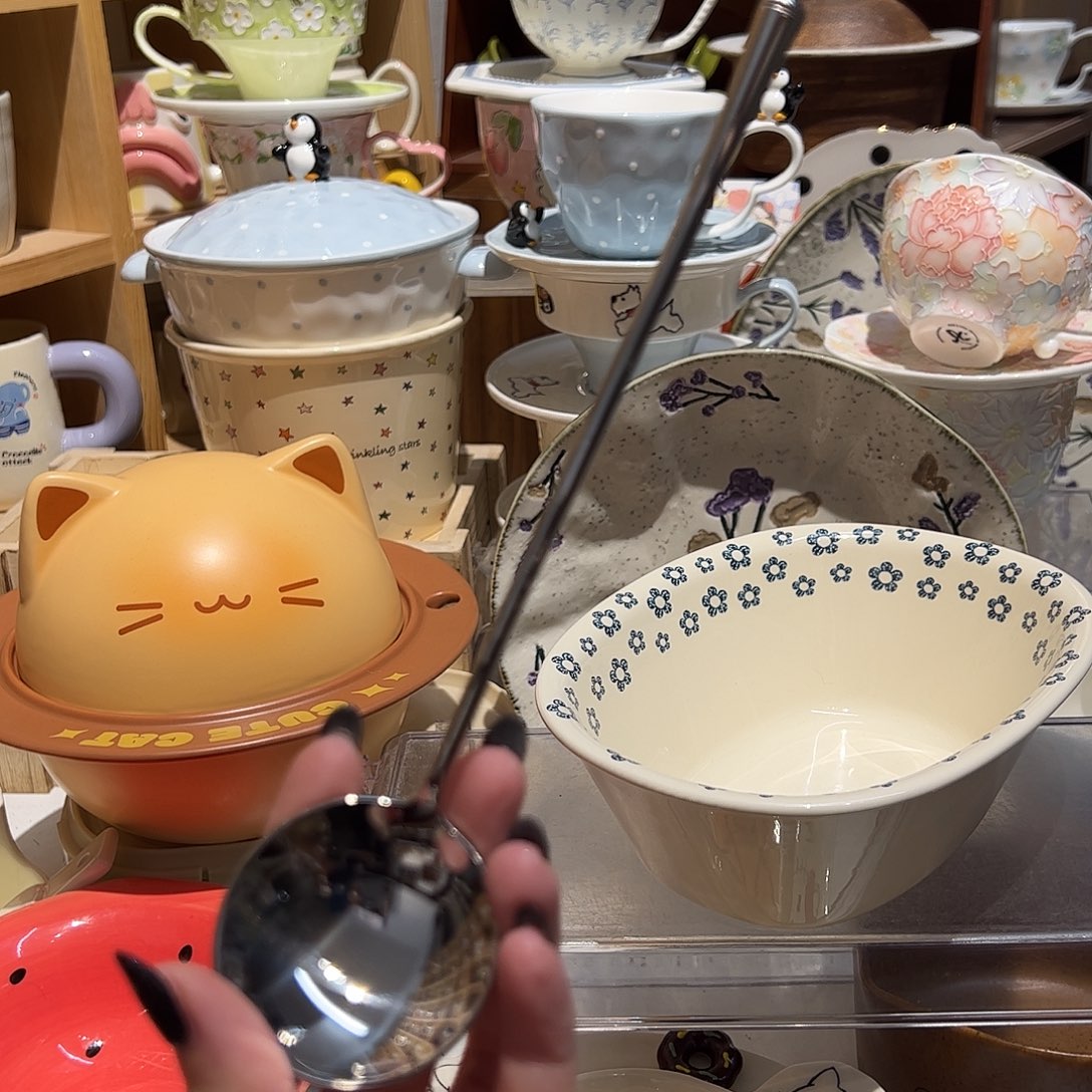 金属西柄勺子银色