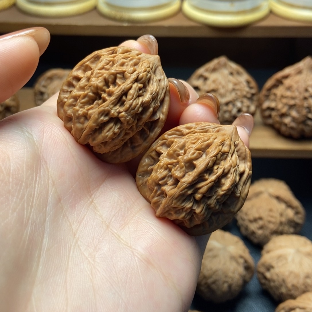 吊坠文玩核桃31全品虎头