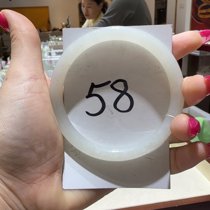 和田玉未镶嵌手镯908