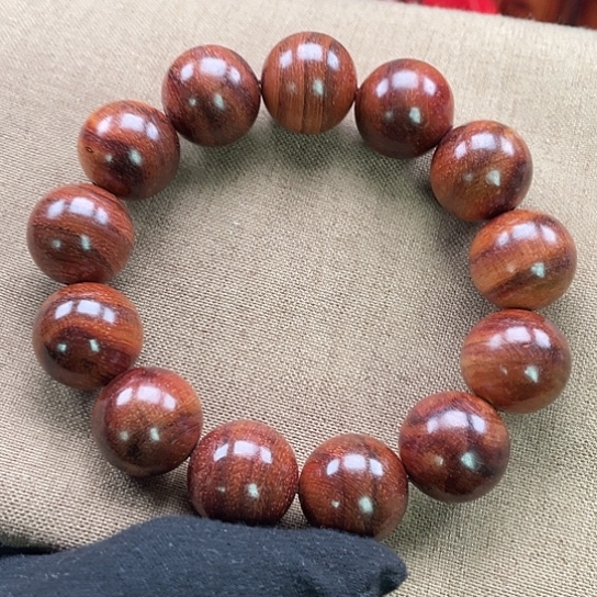 黄花梨/降香黄檀手串18H51