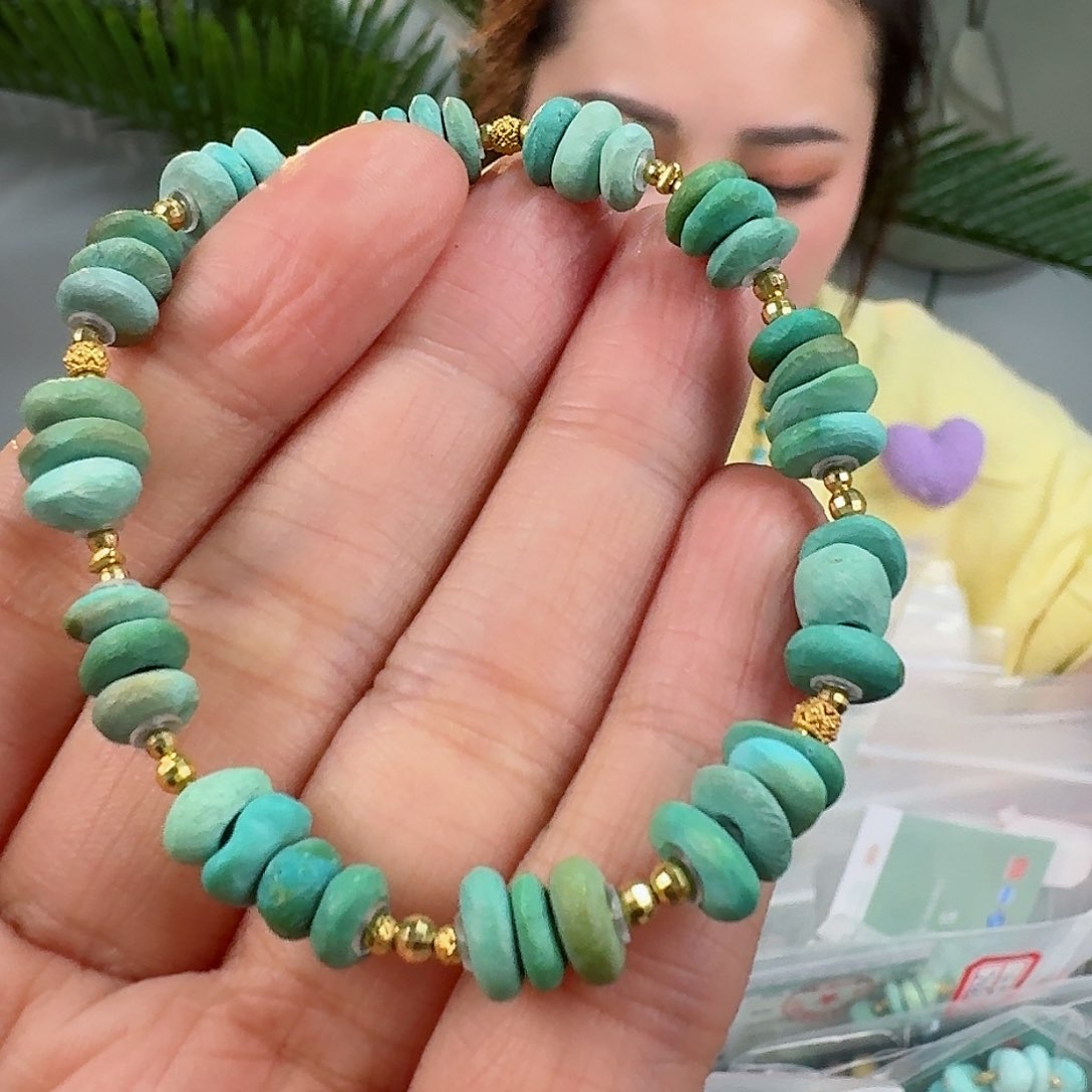 绿松石珠宝奇石未镶嵌