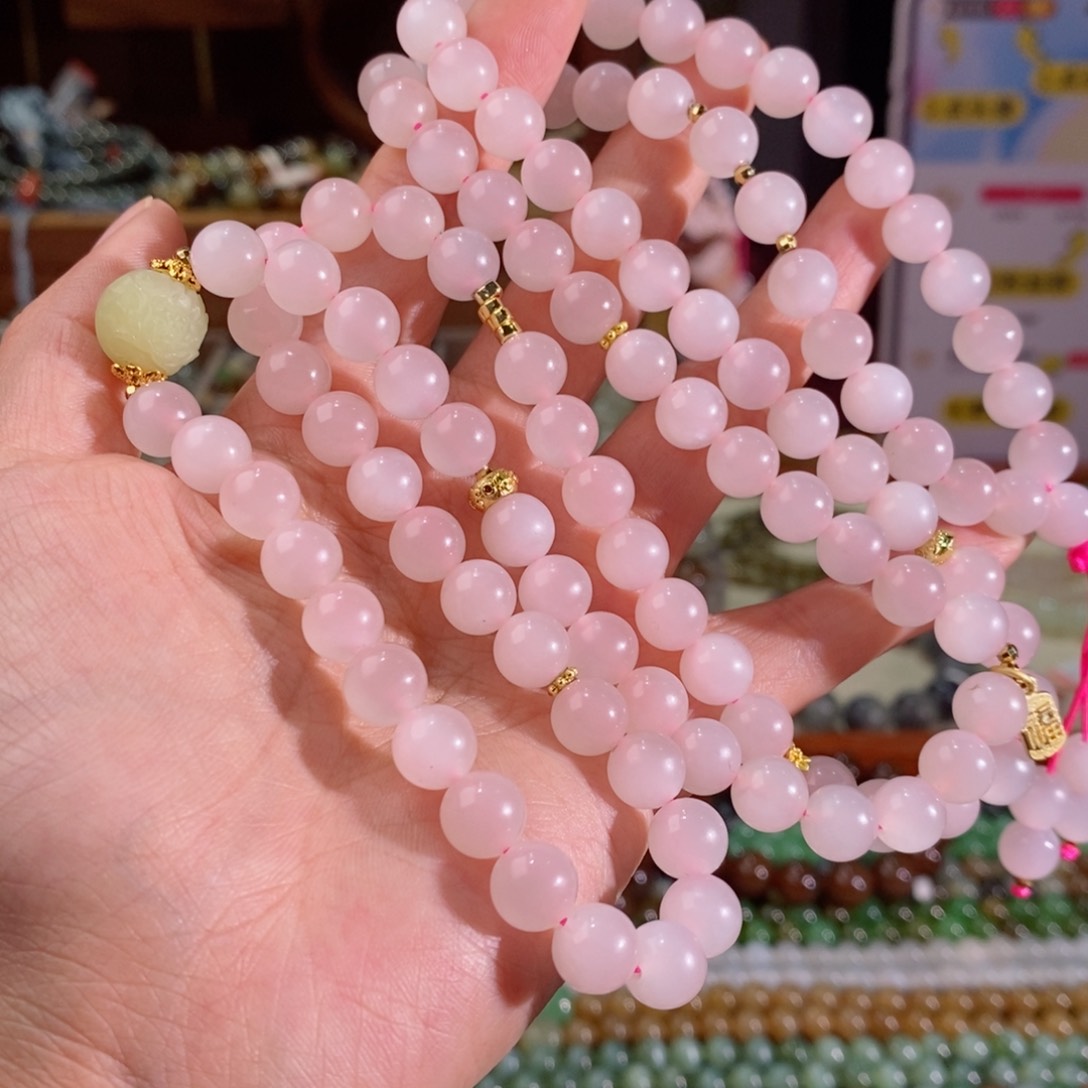 和田玉手串多样性拍一发一未镶嵌