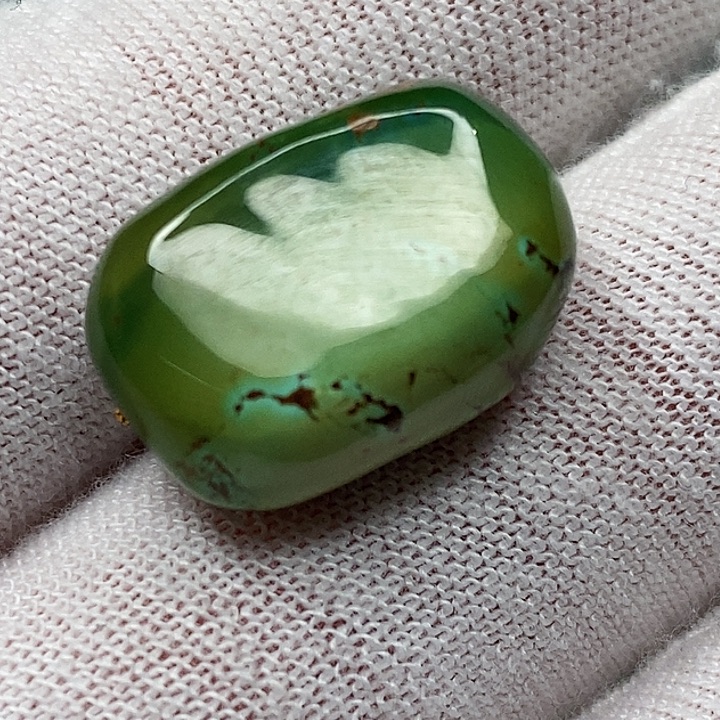 绿松石未镶嵌天然原矿 地大质检