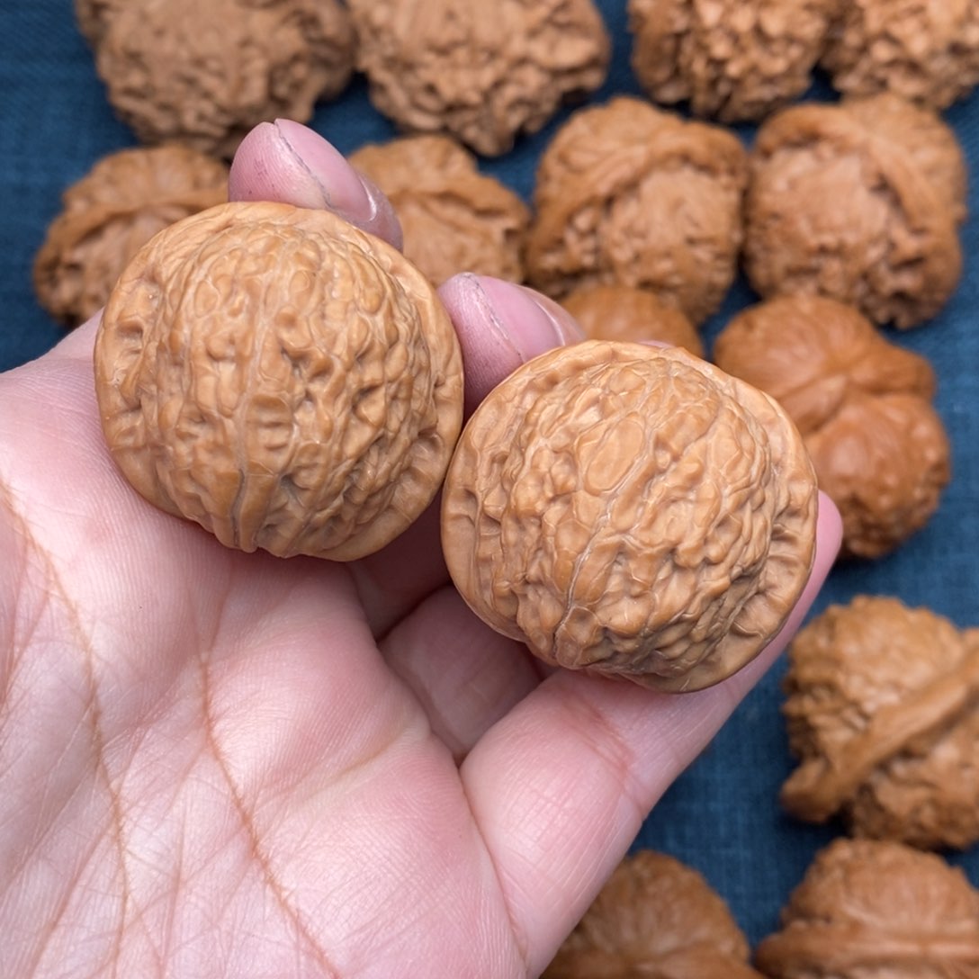 文玩核桃把件34全品乾隆磨