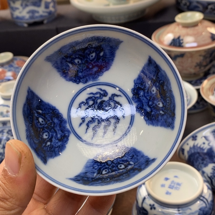 【闪购商品】景德镇青花主人杯