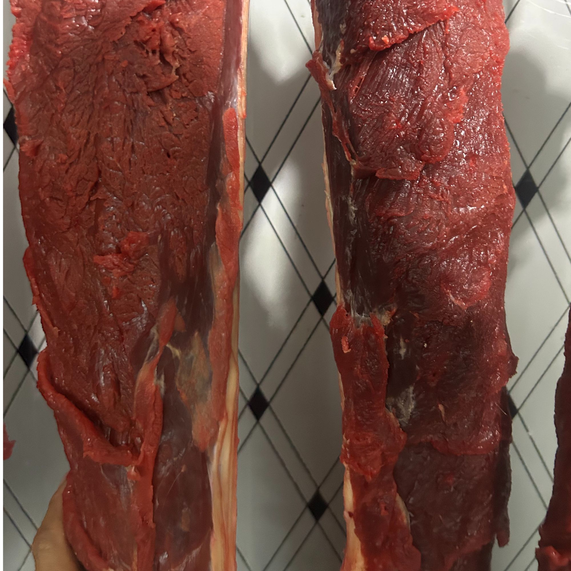 祁连山草原白牦牛吊龙肉