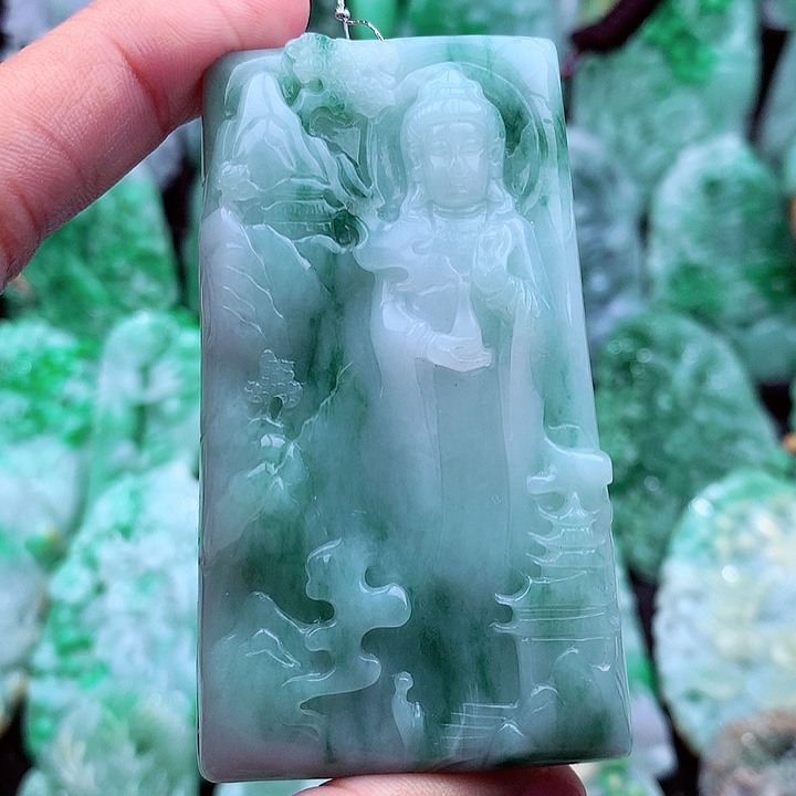 翡翠吊坠(不含链)未镶嵌