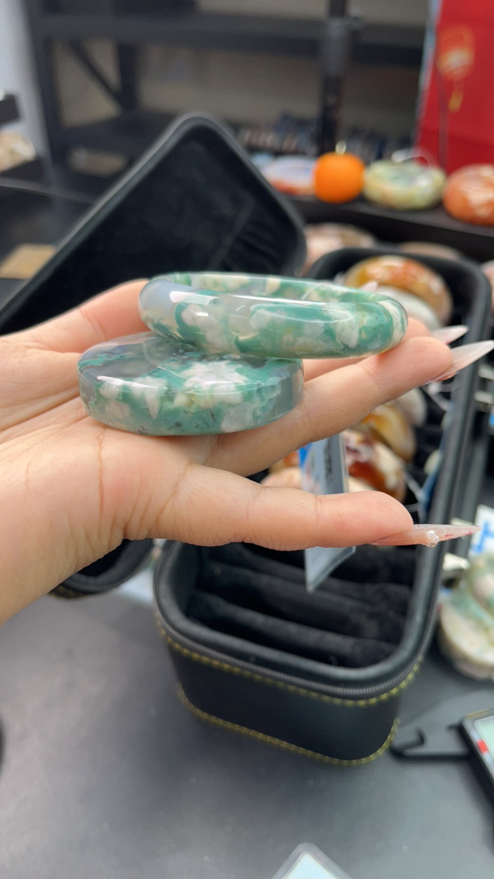 非金属布艺手镯 赠品镯心（57圈口）