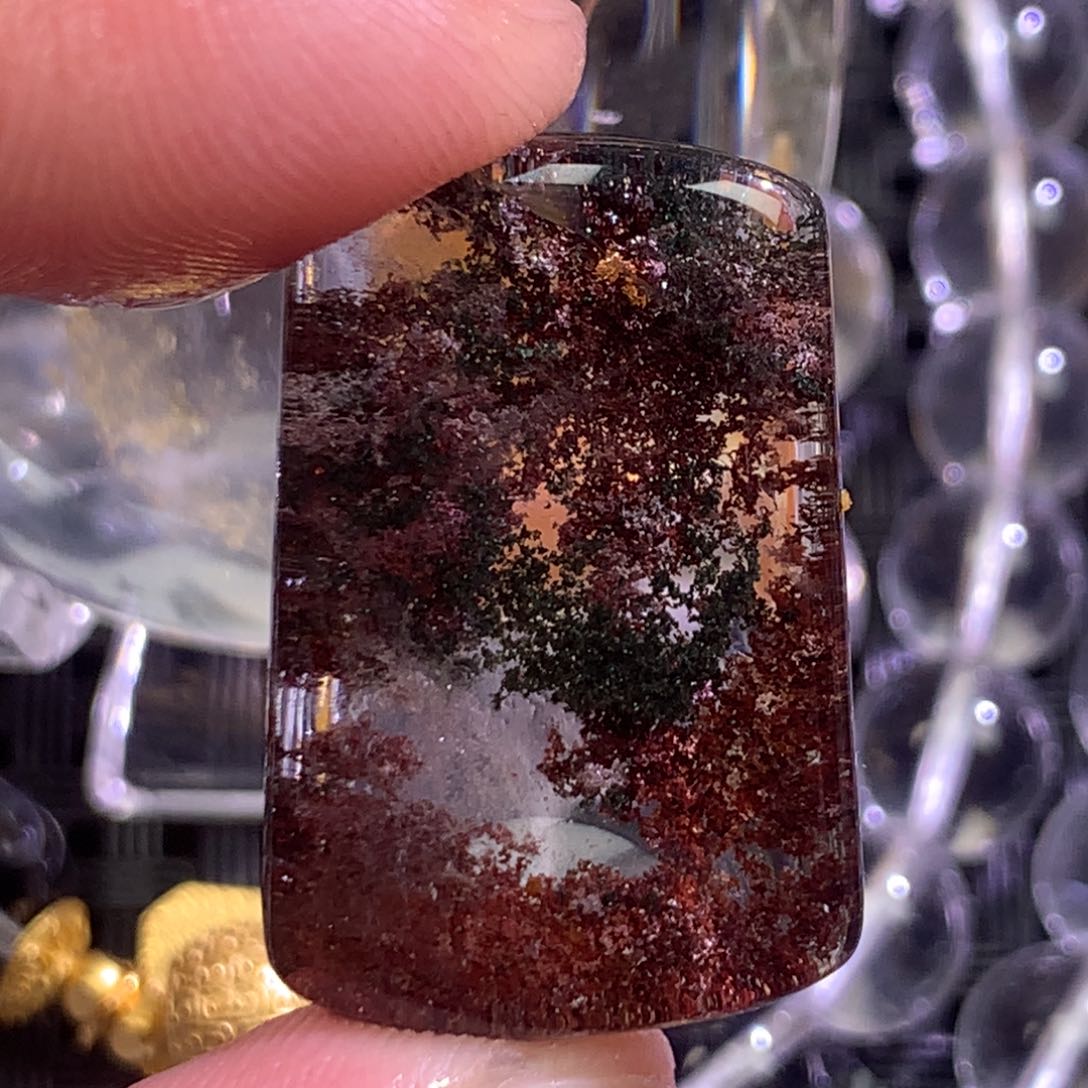 未镶嵌颈饰水晶时****电